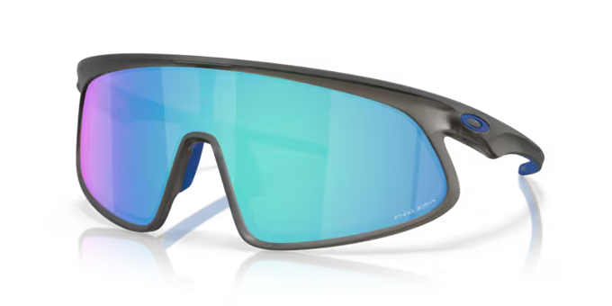 Sunglasses OAKLEY RSLV Matte Grey Smoke Frame/Prizm Sapphire  Lenses