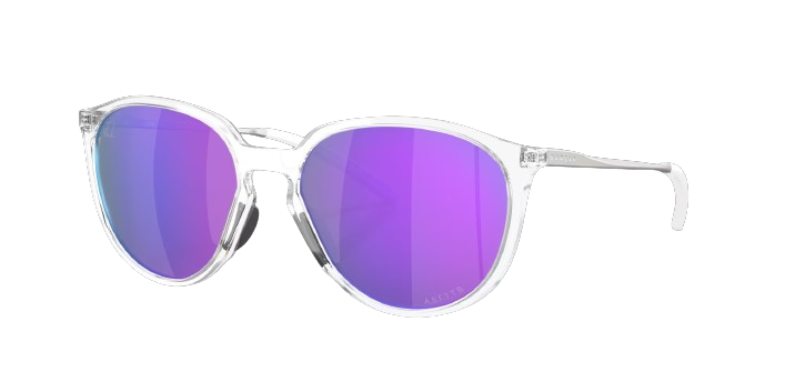 Sunglasses OAKLEY Sielo Mikaela Shiffrin Signature Series Prizm Violet Lenses / Polished Chrome Frame