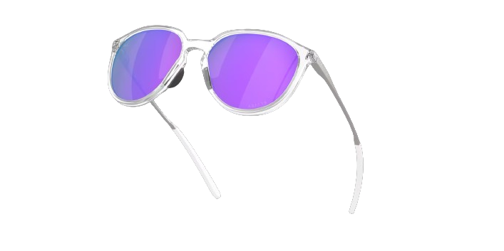 Sunglasses OAKLEY Sielo Mikaela Shiffrin Signature Series Prizm Violet Lenses / Polished Chrome Frame