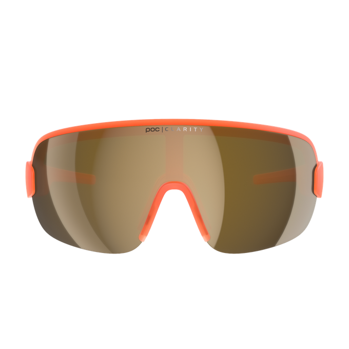 Sunglasses POC Aim Fluo. Orange Translucent/Clarity Road/Partly Sunny Gold