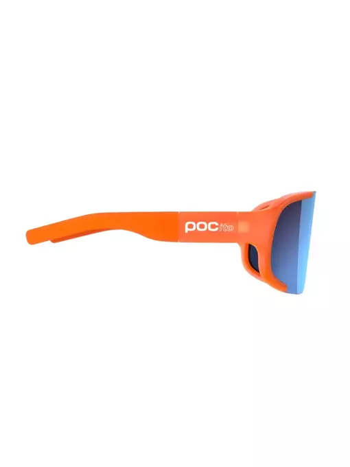 Sunglasses POC Aspire POCito Fluorescent Orange Translucent Equalizer Grey/ Space Blue - 2024/25