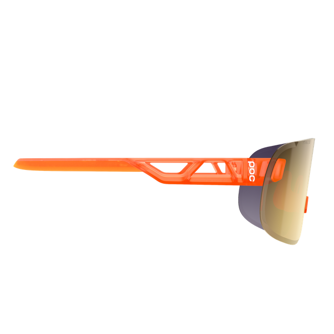 Sunglasses POC Elicit Fluo. Orange Translucent/Clarity Road/Partly Sunny Gold