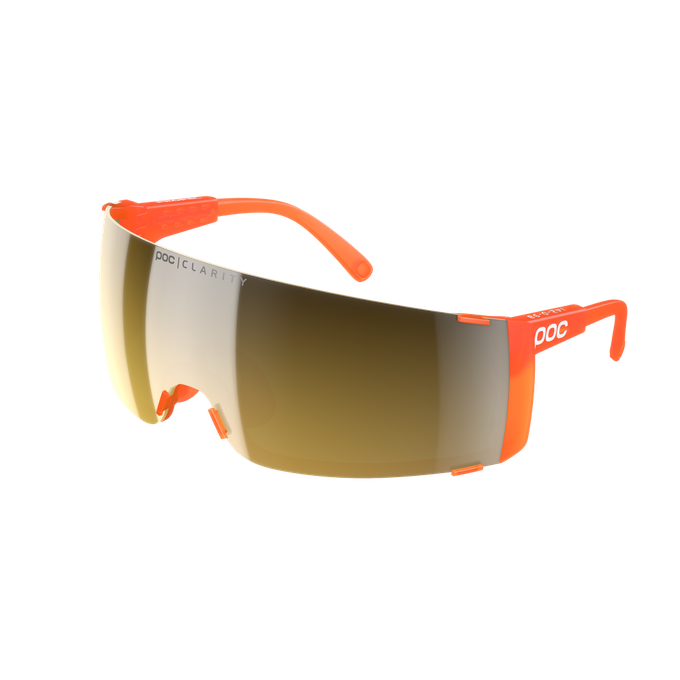 Sunglasses POC Propel Fluorescent Orange Translucent/Clarity Road/Sunny Gold