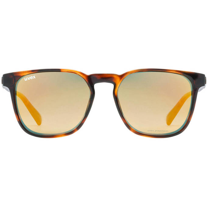 Sunglasses Uvex Lgl 49 P Havanna/Mirror Gold - 2023
