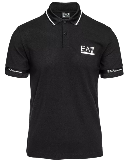 T-shirt Emporio Armani Man Jersey Polo Black