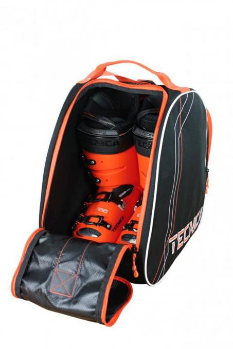 TECNICA Skiboot Bag Premium Black/Orange - 2022/23
