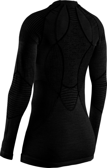 Thermal underwear X-Bionic Apani 4.0 Merino Shirt Round Neck LG SL Women Black - 2023/24