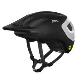 Bicycle helmet POC Axion Race MIPS Uranium Black Matt/Hydrogen White