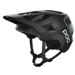 Bicycle helmet POC Kortal Uranium Black/Epidote Green Metallic/Matt - 2024