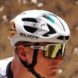 Bike Helmet Rudy Project EGOS BAHRAIN TEAM PEARL Glod Gloss