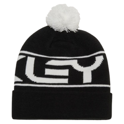 Cap Oakley Factory Cuff Beanie Black/White Logo