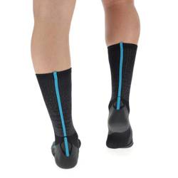 Cycling Socks UYN Man Biking Aero Black/Turquoise- 2023