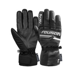 Gloves Reusch Ski Race VC R-TEX XT Black/White - 2024/25