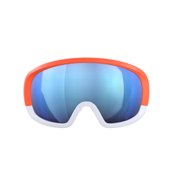 Goggles POC Fovea Mid Clarity Comp+ Fluorescent Orange/Hydrogen White/Spektris Blue - 2022/23