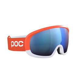 Goggles POC Fovea Mid Clarity Comp Fluorescent Pink/Hydrogen White/Spektris Blue - 2022/23