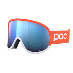 Goggles POC Retina Big Clarity Comp Fluorescent Orange/Hydrogen White/Spektris Blue - 2022/23