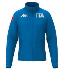 Hoodie Kappa 6CENTO 687 ITA Blue Brilliant /Blu - 2024/25