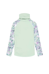 Hoodie Picture Pagaya Blurry Water Silt Green - 2024/25