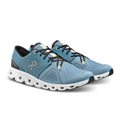 Men shoes On Running Cloud X 3 Pewter/White