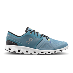 Men shoes On Running Cloud X 3 Pewter/White