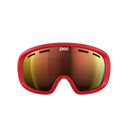 Ski goggles POC Fovea Mid Prismane Red/Partly Sunny Orange - 2024/25