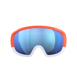 Ski goggles POC Fovea Race Zink Orange/Hydrogen White/Partly Sunny Blue - 2023/24