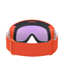 Ski goggles POC Fovea Race Zink Orange/Hydrogen White/Partly Sunny Blue - 2023/24