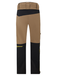 Ski pants Ziener Tewes Full-Zip Man Black Mustard - 2024/25