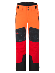 Ski pants Ziener Tewes Full-Zip Man Red Orange Pop - 2024/25