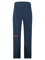 Ski pants Ziener Tewes Full-Zip Teamwear Lady Blue Foggy Print Dark Navy - 2024/25