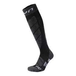 Ski socks UYN Junior Ski Socks Black - 2024/25