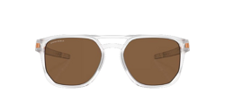 Sunglasses OAKLEY Latch Beta Introspect Collection Prizm Bronze Lenses / Matte Clear Frame