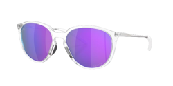 Sunglasses OAKLEY Sielo Mikaela Shiffrin Signature Series Prizm Violet Lenses / Polished Chrome Frame