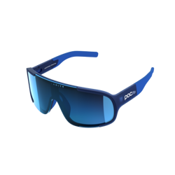 Sunglasses POC Aspire POCito Lead Blue Translucent/Equalizer Grey/Space Blue Mirror - 2024/25