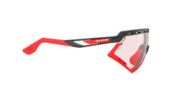Sunglasses Rudy Project DEFENDER BLACK MATTE / BUMPERS RED FLUO - Impactx™ Photochromic 2 Red