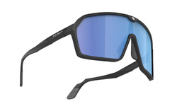 Sunglasses Rudy Project SPINSHIELD BLACK MATTE - Multilaser Blue