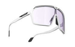 Sunglasses Rudy Project SPINSHIELD WHITE MATTE - Impactx™ Photochromic 2 Laser Purple