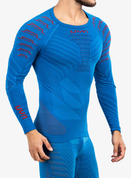 Thermal underwear UYN Man Resilyon Uw Shirt Lg Sl.turtle Neck Blue/Red - 2024/25