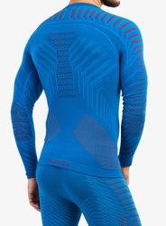 Thermal underwear UYN Man Resilyon Uw Shirt Lg Sl.turtle Neck Blue/Red - 2024/25