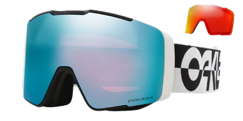 Brille Oakley Line Miner Pro L Black White Duality Prizm Sapphire + ersatzlinse Prizm Torch - 2024/25