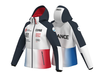 Damen-Skijacke Colmar Replica Ski Jacket White/Black/Blue/Red - 2024/25