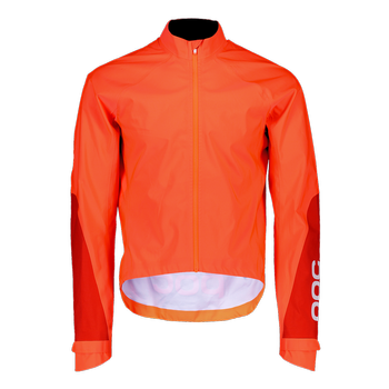 Fahrradjacke POC AVIP RAIN JACKET ZINK ORANGE - 2020