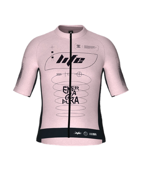 Fahrradtrikot Energiapura T-Shirt Full Zip Life Idea Pink/Ragl Alexander - 2023