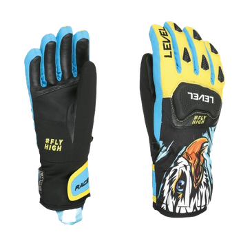 Handschuhe Level Race JR Yellow-Blue - 2024/25