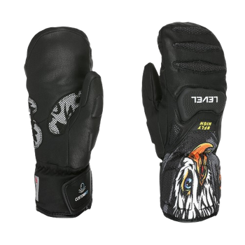 Handschuhe Level SQ JR CF Mitt pk Black - 2024/25