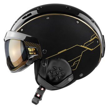 Helm Casco SP-6 Limited Circuit Gold Black - 2023/24