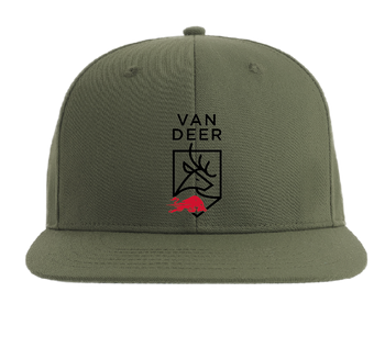 Kappe Van Deer Classic Flat Cap Khaki - 2024/25