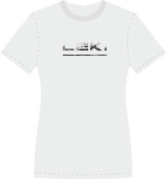 Langärmliges Hemd LEKI Woman Logo T-Shirt White/Black - 2022
