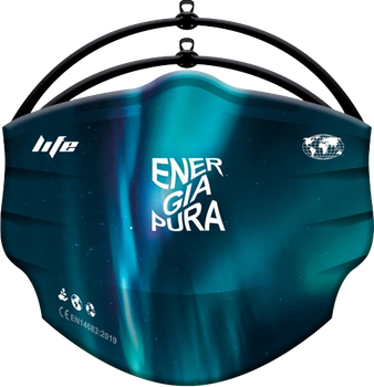 Maske ENERGIAPURA Safe Mask Aurora Blue - 2022/23