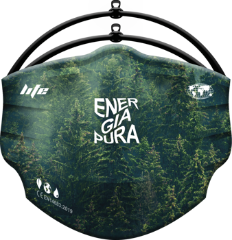 Maske ENERGIAPURA Safe Mask Junior Life Forest - 2022/23